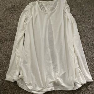 All in motion white workout top